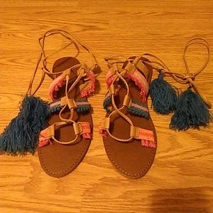 Bohemian strap sandals